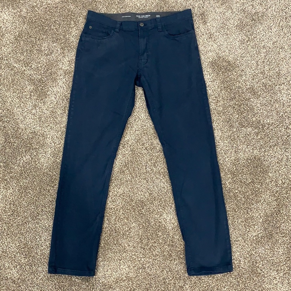 Van Heusen “Never Tuck” Slim Fit Pant 32x32